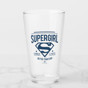 Supergirl besser als je zuvor Retro Graphic Glas