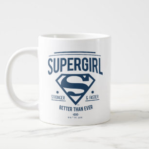 Supergirl besser als je zuvor Retro Graphic Jumbo-Tasse
