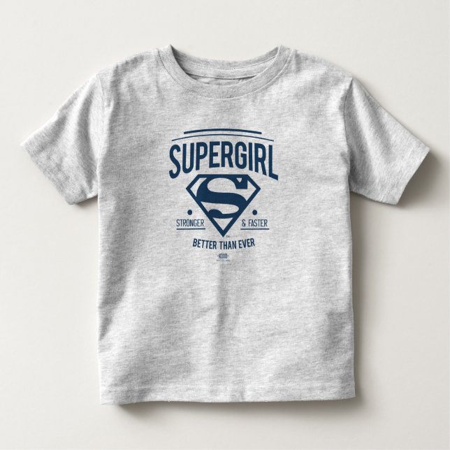 Supergirl besser als je zuvor Retro Graphic Kleinkind T-shirt (Vorderseite)
