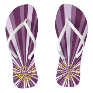 Supergirl bestickt S-Shield Flip Flops