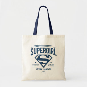 Supergirl Better Than Ever Retro Graphic Tragetasche