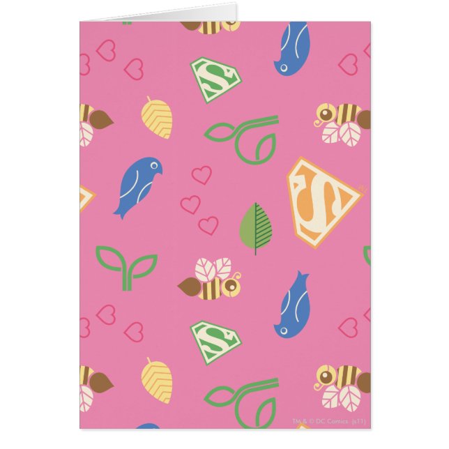 Supergirl Birds & Bees Pink (Vorne)