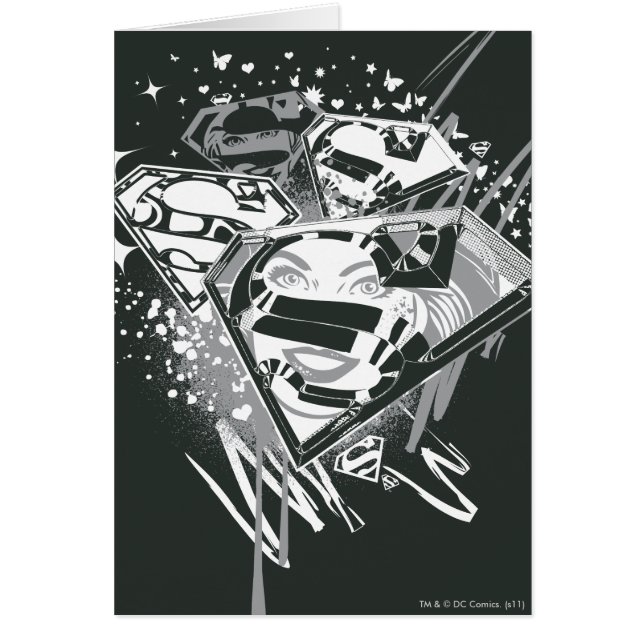 Supergirl Black and White (Vorne)