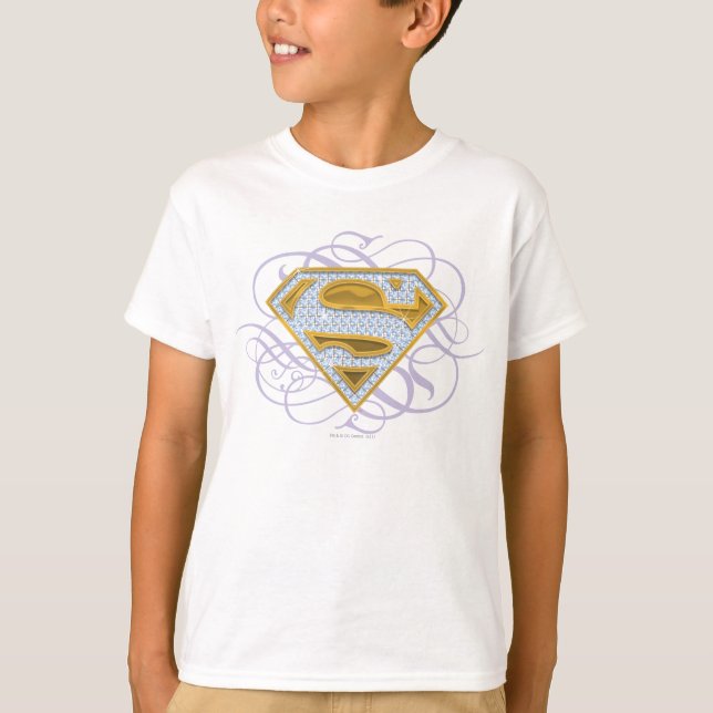 Supergirl Blue Jewels 2 T-Shirt (Vorderseite)