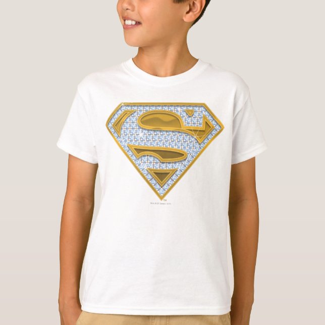 Supergirl Blue Jewels T-Shirt (Vorderseite)