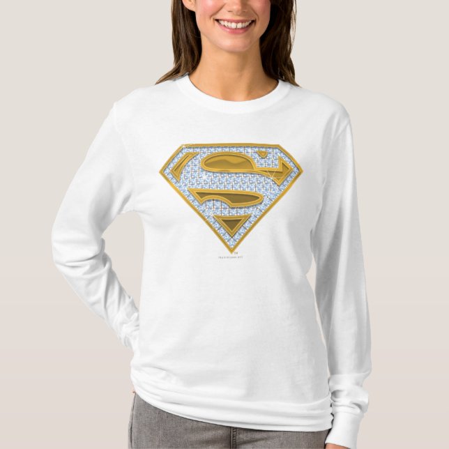 Supergirl Blue Jewels T-Shirt (Vorderseite)