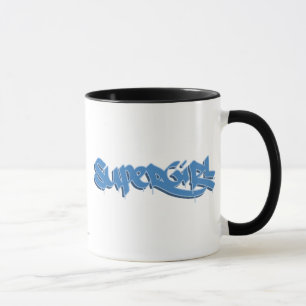 Supergirl Blue Logo Tasse