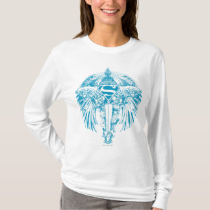 Supergirl Blue Wings T-Shirt