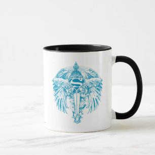 Supergirl Blue Wings Tasse