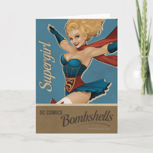 Supergirl Bombshell Karte