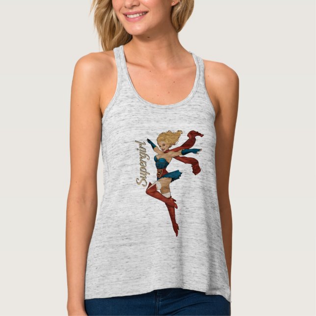Supergirl Bombshell Tank Top (Vorderseite)