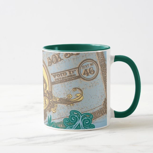 Supergirl Box Seat Blue Tasse (Rechts)