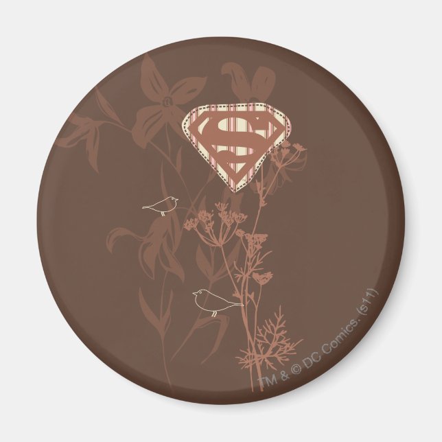 Supergirl Brown Bird Magnet (Vorne)
