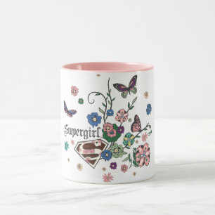 Supergirl Butterflies Tasse
