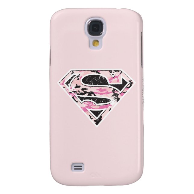 Supergirl Camouflage Logo Case-Mate Samsung Galaxy Hülle (Rückseite)
