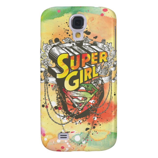Supergirl Chains Case-Mate Samsung Galaxy Hülle (Rückseite)