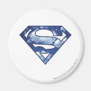 Supergirl Cloud Logo Magnet