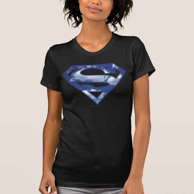 Supergirl Cloud Logo T-Shirt (Vorderseite)