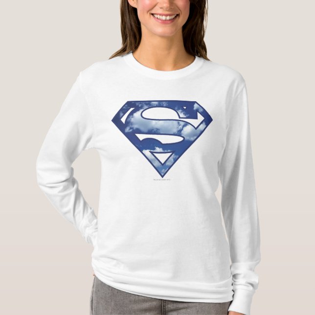 Supergirl Cloud Logo T-Shirt (Vorderseite)