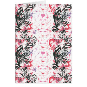 Supergirl Collage Pattern