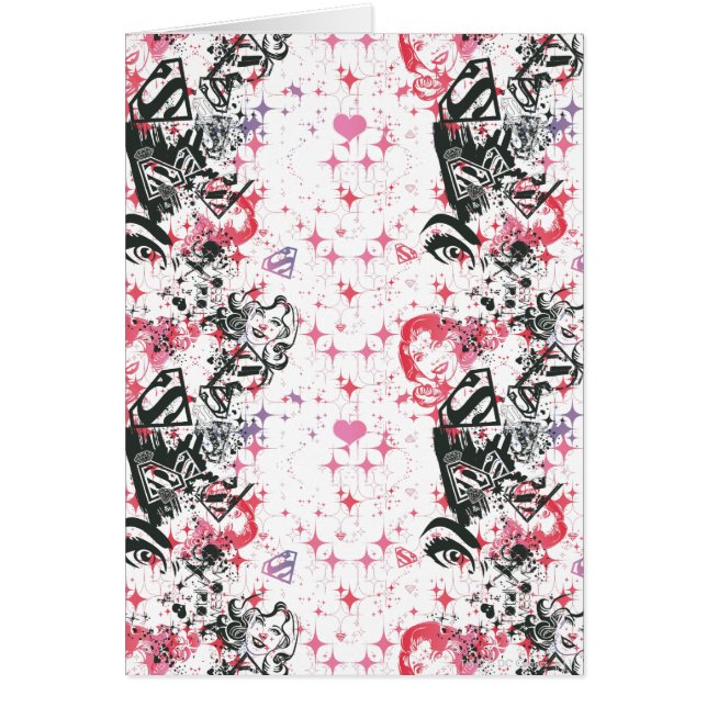 Supergirl Collage Pattern (Vorne)