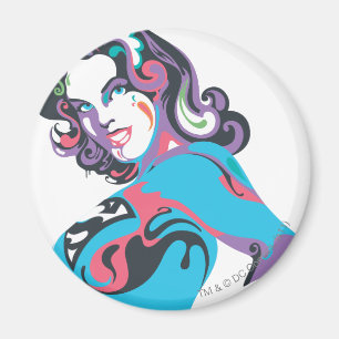 Supergirl Color Splash Pose 1 Magnet