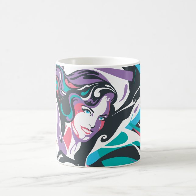 Supergirl Color Splash Wirbel 2 Tasse (Mittel)