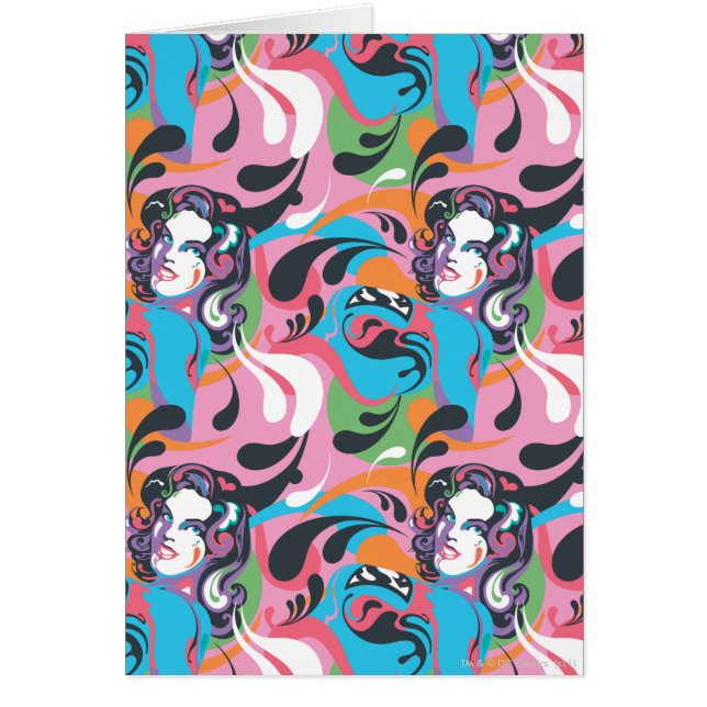 Supergirl Color Splash Wirbel Muster 2 (Vorne)