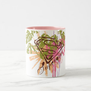 Supergirl Color Splash Zweifarbige Tasse