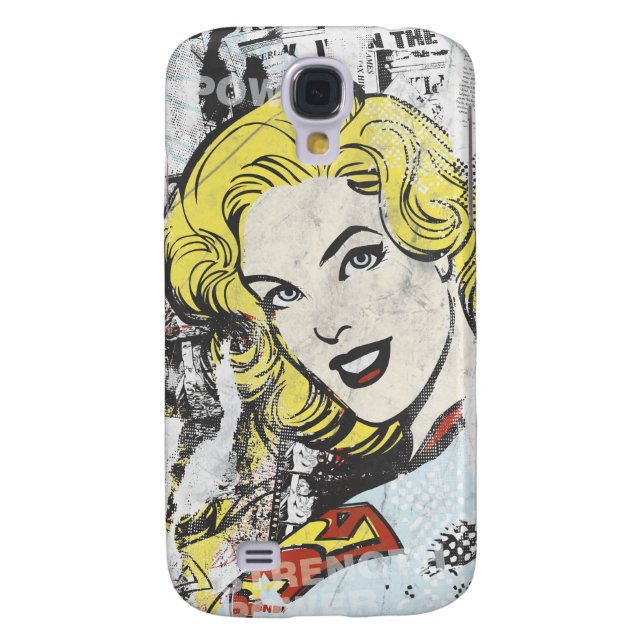 Supergirl Comic Capers 1 Case-Mate Samsung Galaxy Hülle (Rückseite)