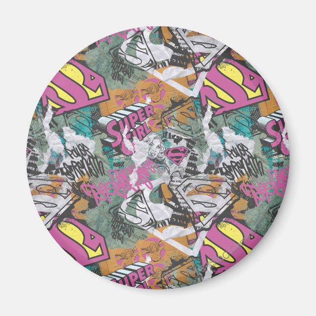 Supergirl Comic Capers Muster 10 Magnet (Vorne)