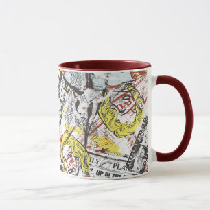 Supergirl Comic Capers Muster 2 Tasse