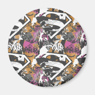 Supergirl Comic Capers Muster 3 Magnet