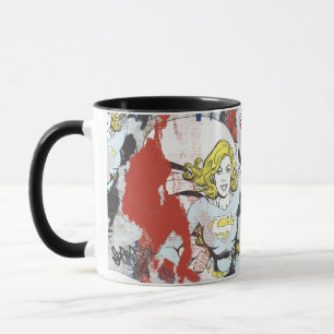 Supergirl Comic Capers Pattern 5 Tasse