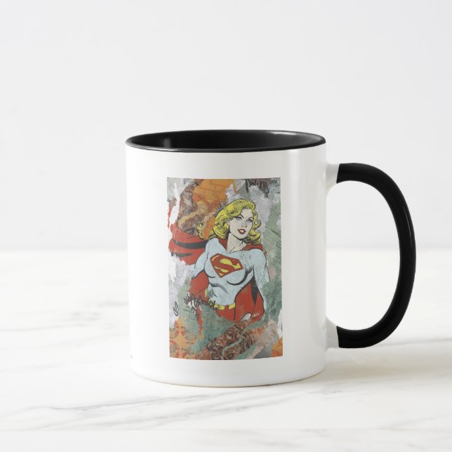 Supergirl Comic Capes 2 Tasse (Rechts)