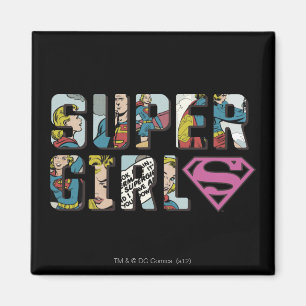Supergirl-Comic-Logo Magnet