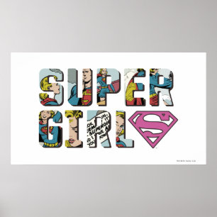 Supergirl-Comic-Logo Poster