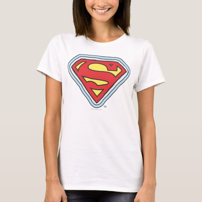 Supergirl-Comic-Logo T-Shirt (Vorderseite)