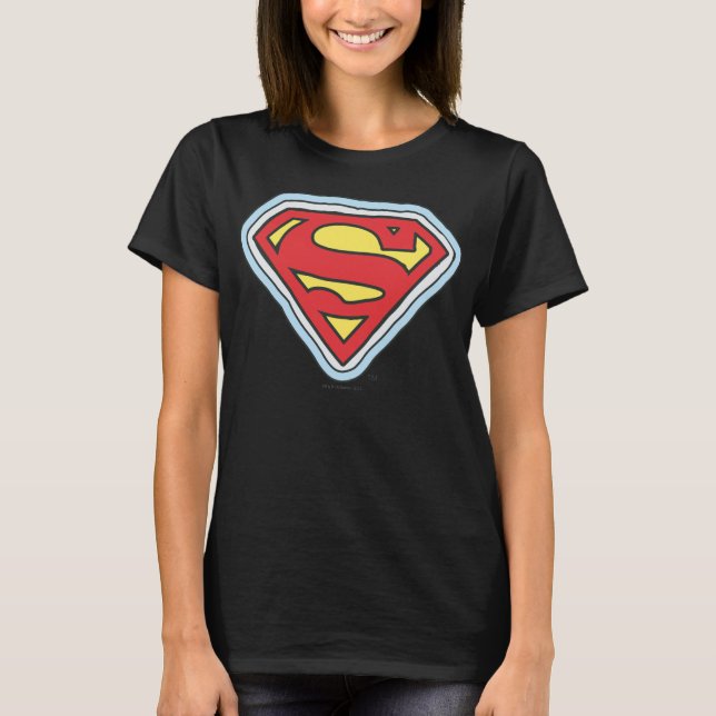 Supergirl-Comic-Logo T-Shirt (Vorderseite)
