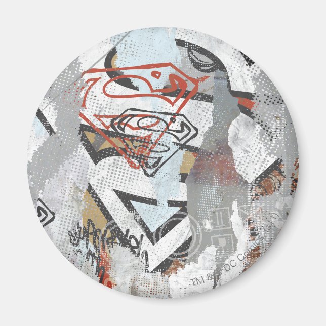 Supergirl-Comic Muster 1 Magnet (Vorne)