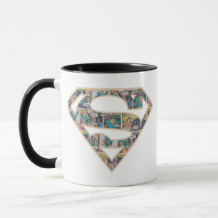 Supergirl Comic Strip Logo Tasse