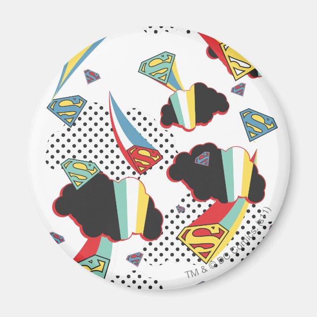 Supergirl Crazy Sky Magnet (Vorne)