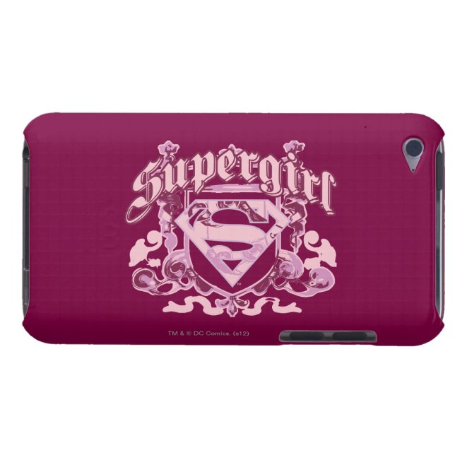 Supergirl Crest Design Barely There iPod Case (Rückseite Horizontal)
