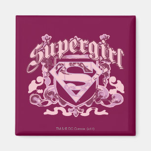 Supergirl Crest Design Magnet