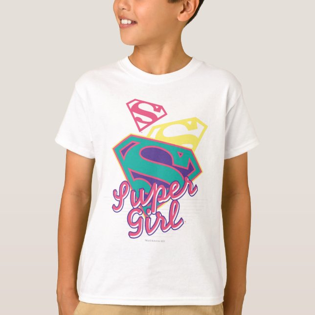 Supergirl Cursive T-Shirt (Vorderseite)