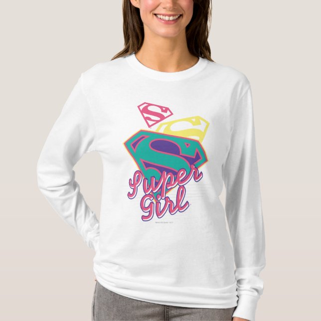 Supergirl Cursive T-Shirt (Vorderseite)