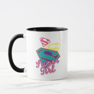 Supergirl Cursive Tasse