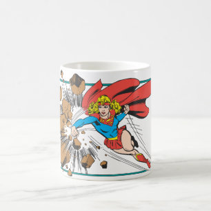 Supergirl Destroys Boulder Kaffeetasse