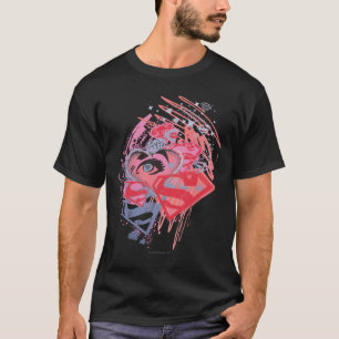 Supergirl Diamonds and Lips T-Shirt