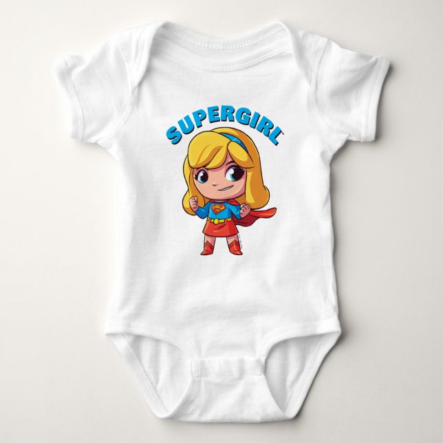 Supergirl "Die Zukunft ist weiblich" Baby Strampler (Vorderseite)